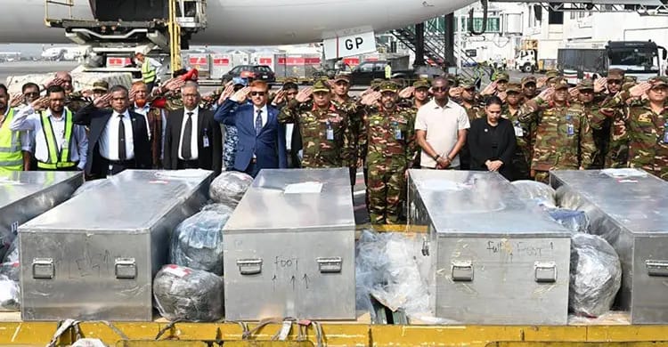 সুদানে নিহত ৬ শান্তিরক্ষী:রবিবার ঢাকা সেনানিবাসে জানাজা, নিজ এলাকায়