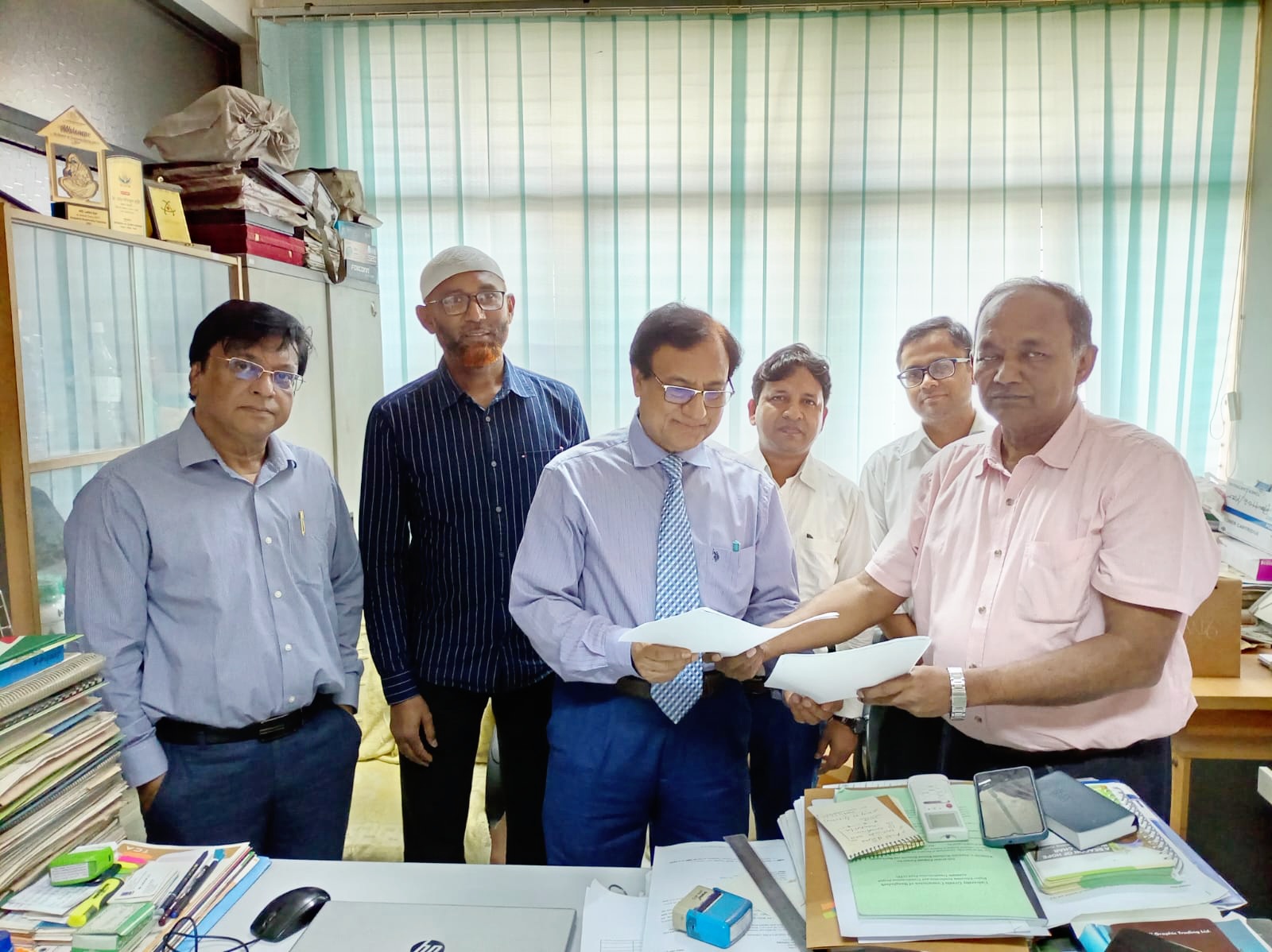 গোবিপ্রবি ও ঢাবির উচ্চতর বিজ্ঞান গবেষণা কেন্দ্রের মধ্যে গবেষণা সহায়তা চুক্তি