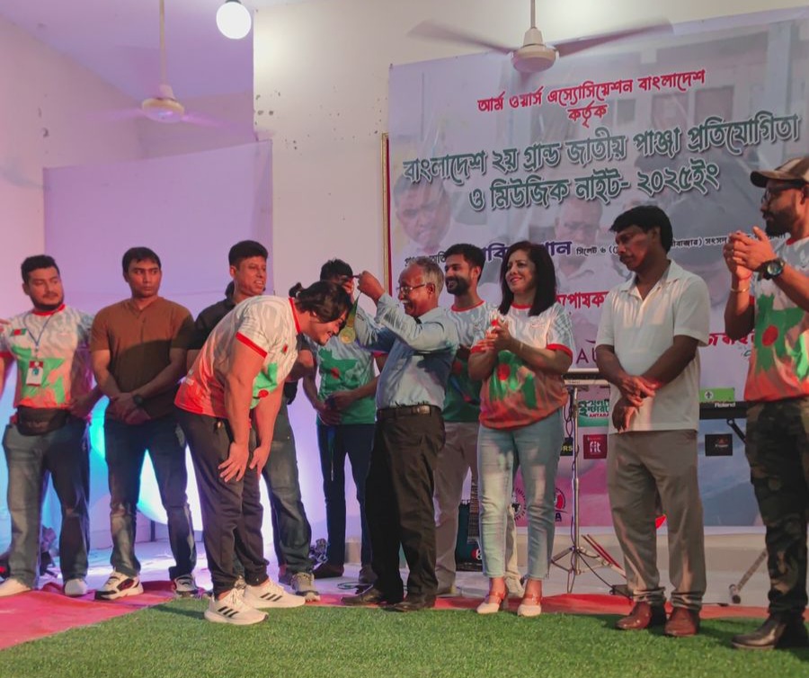২য় জাতীয় গ্রান্ড জাতীয় পাঞ্জা প্রতিযোগিতায় সেরাদের সেরা আমান উদ্দীন 