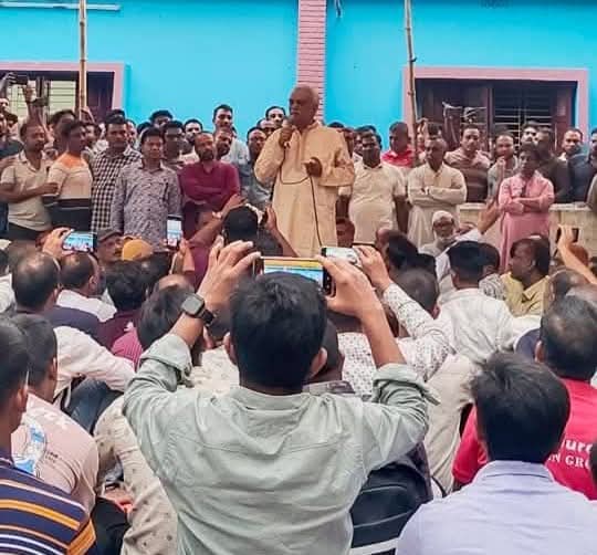 সকল ভেদাভেদ ভুলে ধানের শীষে ভোট চাইলেন আবু সাঈদ চাঁদ