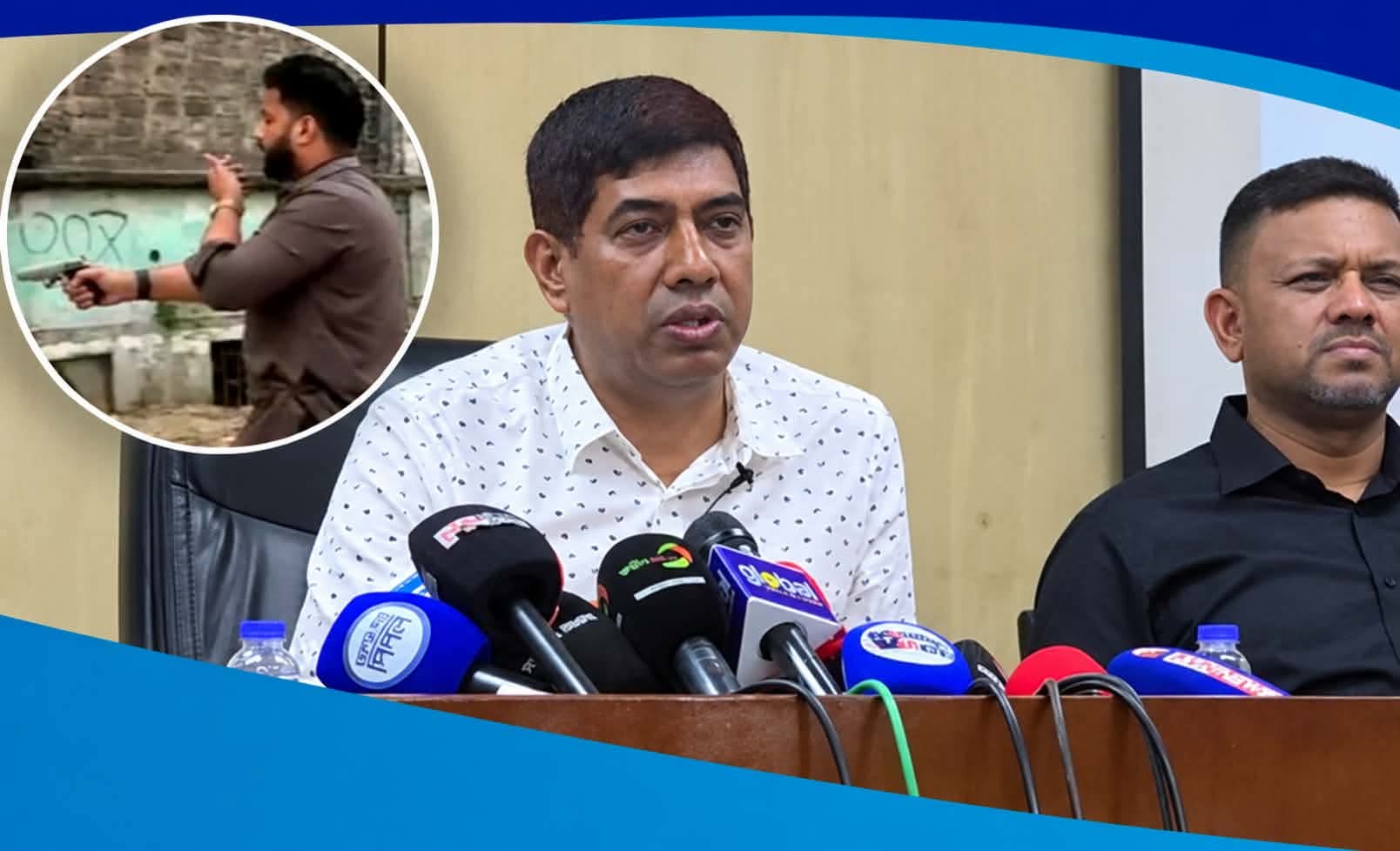 অস্ত্র হাতে অভিযানে প্রতিমন্ত্রী ইশরাক, পর্যবেক্ষণে ডিএমপি,আইনের ব্যত্যয় হলে ব্যবস্থা : ডিবি প্রধান