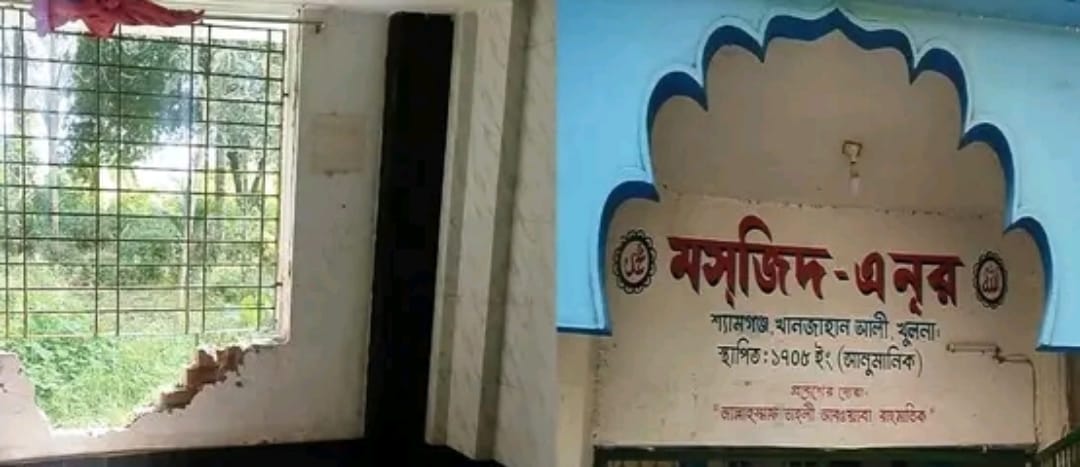 চোরের হাত থেকে রেহাই পাচ্ছে না মসজিদও : গিলাতলায় ঐতিহাসিক মসজিদে দুর্ধর্ষ চুরি